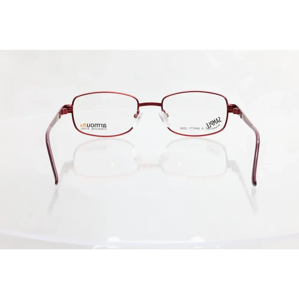 ArmouRx 7014 BRG 51-18-135mm Eyeglass FRAMES ONLY - NEW WITH DEFECTS - READ